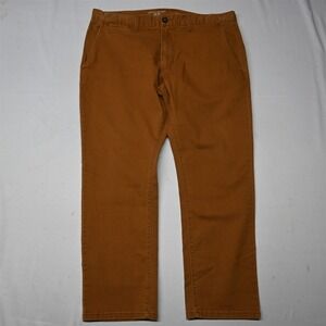 Peyton & Parker 38x29 Orange Slim‎ Stretch Mens Chino Pants